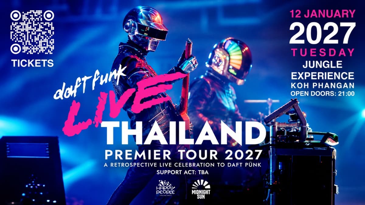 DAFT FUNK LIVE | KOH PHANGAN — Ban Sabai Beach Bar