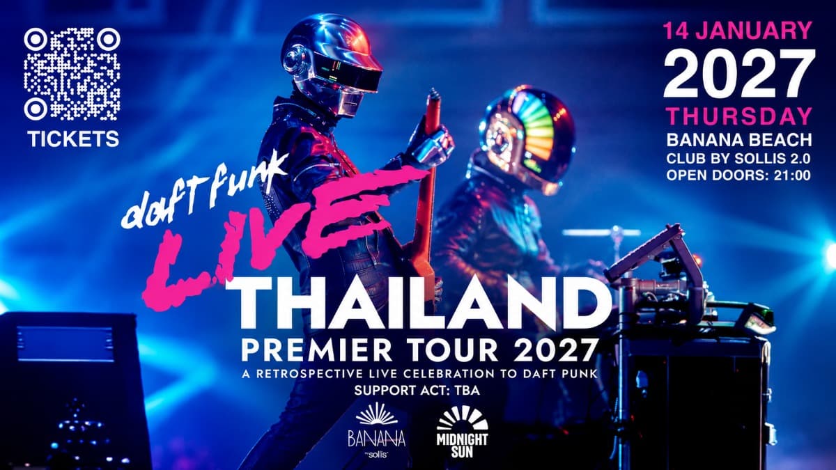 DAFT FUNK LIVE | PHUKET — BANANA BEACH CLUB